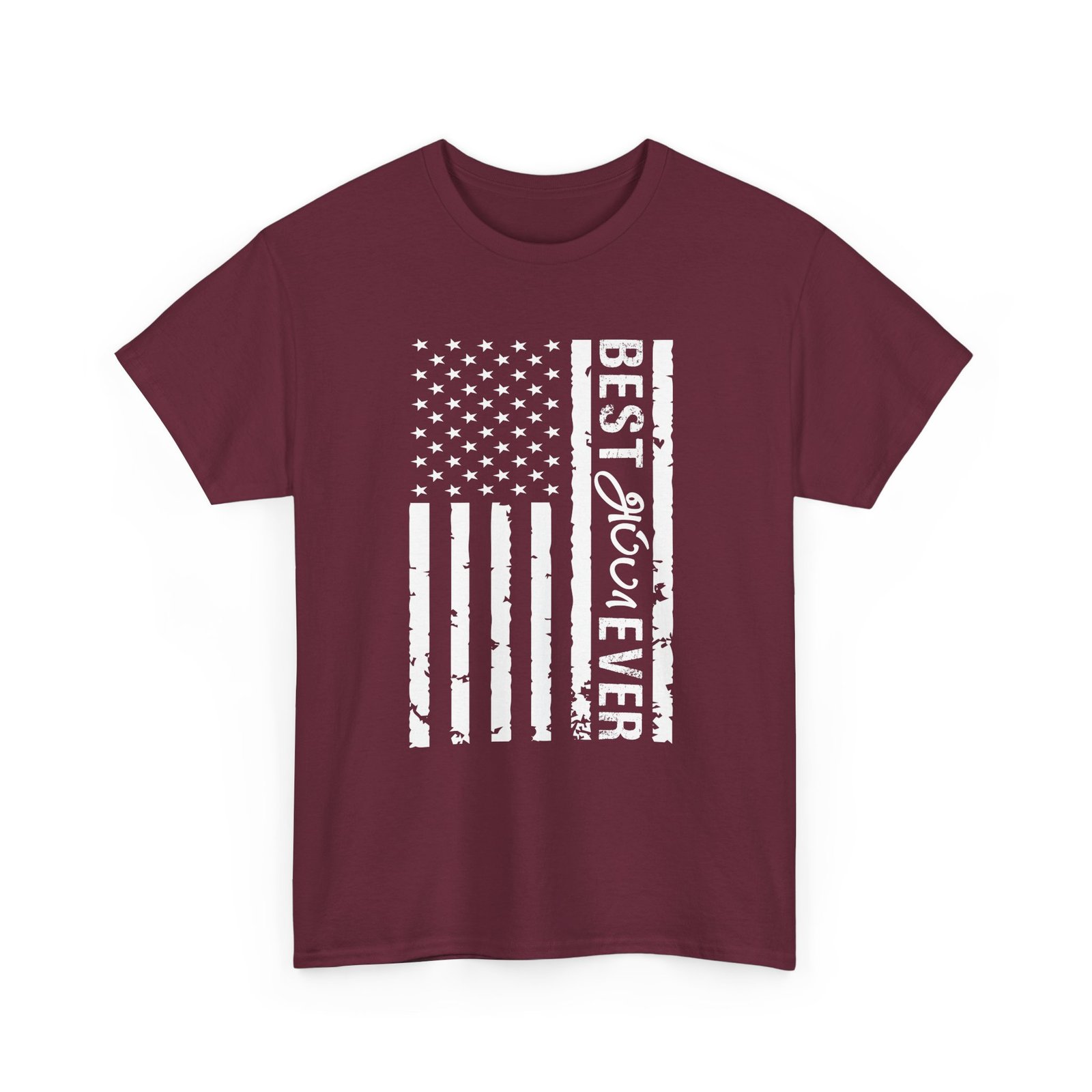 Best Appa Dad Ever US Flag Tamil Dad Gift Unisex Heavy Cotton Tee - Image 7